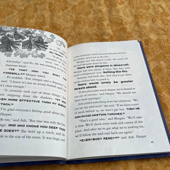 Minecraft Woodsword Chronicles Book 5 Dungeon Crawl! - Picture 4 of 7